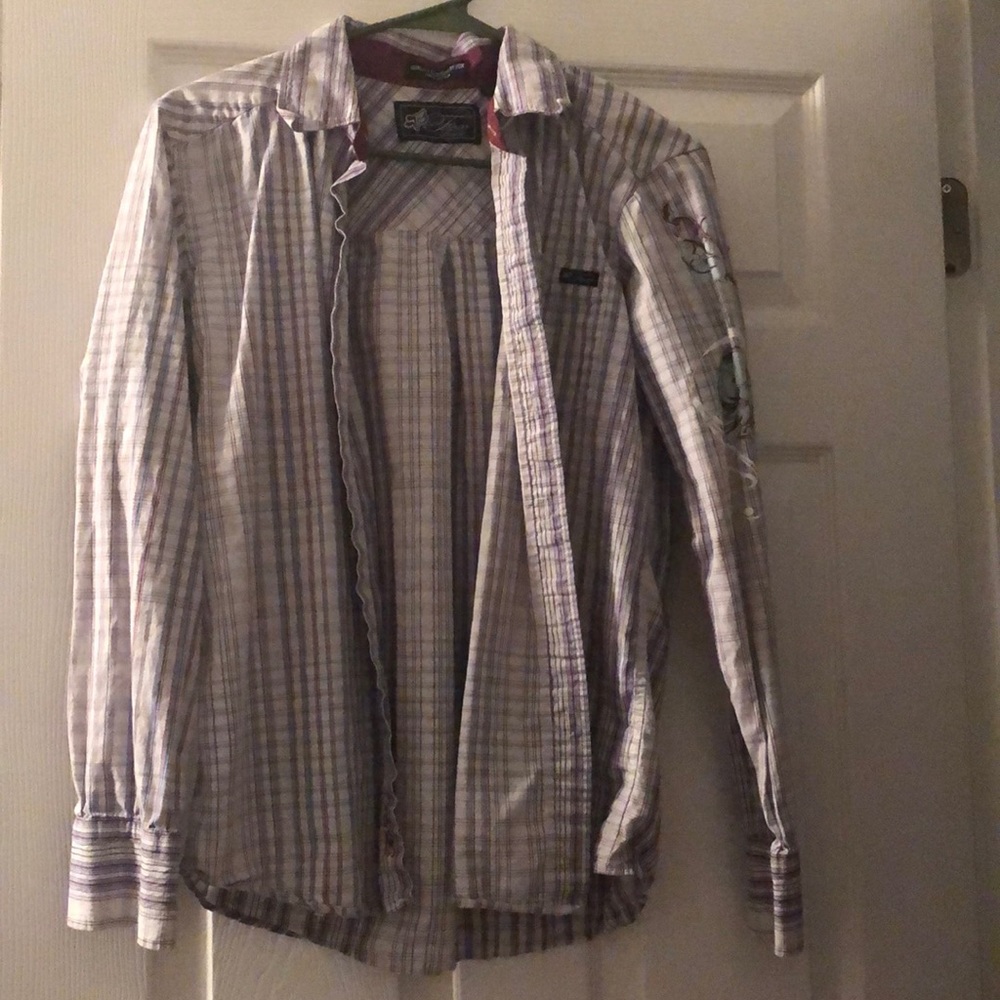 Fox button down shirt